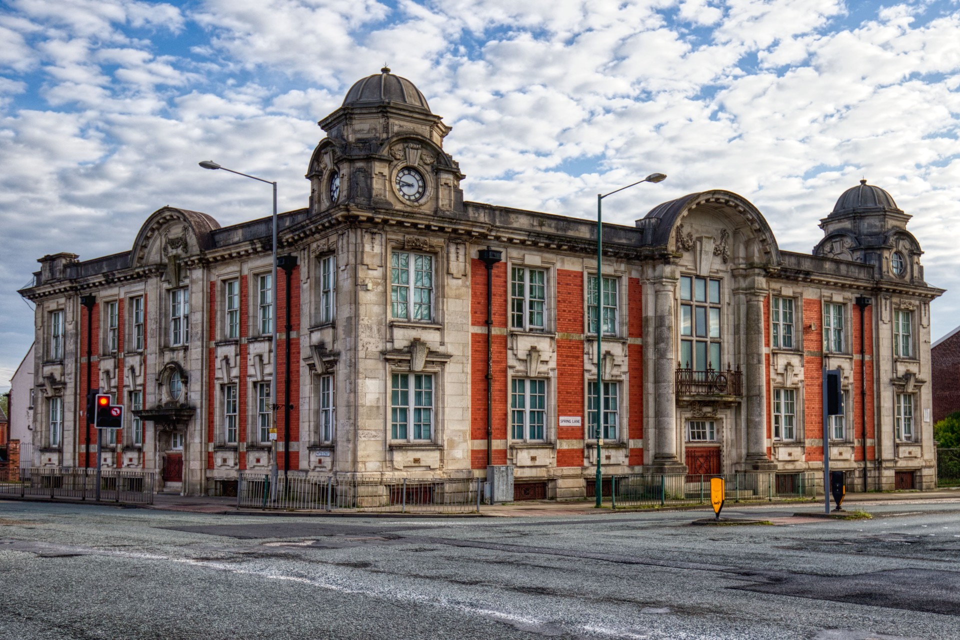 Radcliffe Town Hall, Radcliffe, Lancashire, England, United Kingdom
